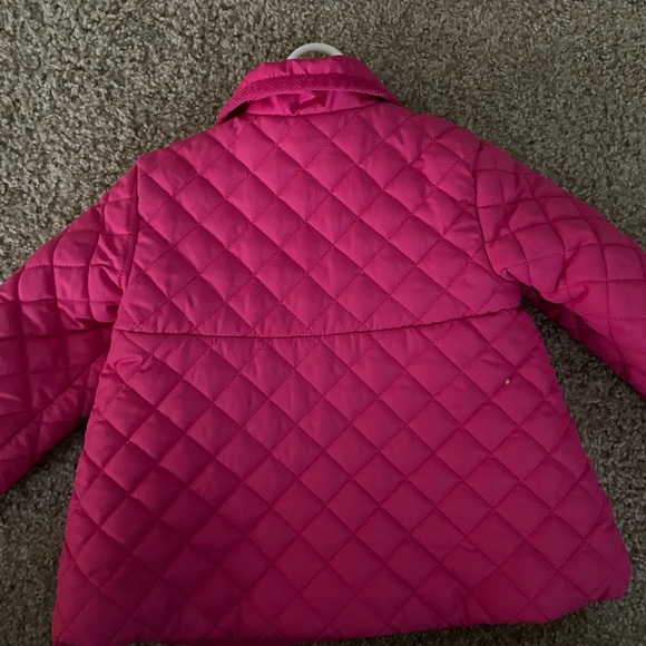 Pink Quilted Peacoat - Picture 4 of 4